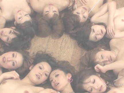 Wet Hot Ten Girl Orgy (Uncensored JAV)