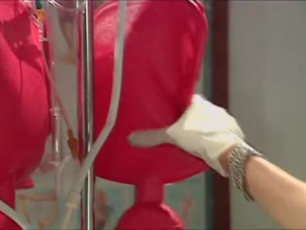 Enema training in the hospital