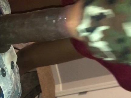 Cheating military wife came over to fuck and suck my BBC after work