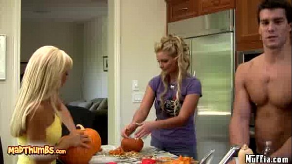 Phoenix Marie And Jessica Lynn Fucked After Pumpkin carving