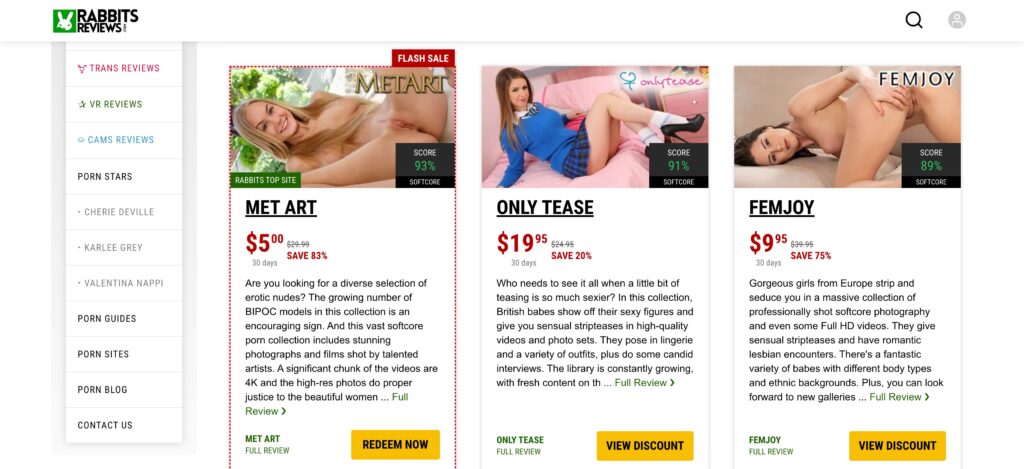 Honest Premium Softcore Porn Site Reviews on RabbitsReviews Honest Premium Softcore Porn Site Reviews on RabbitsReviews